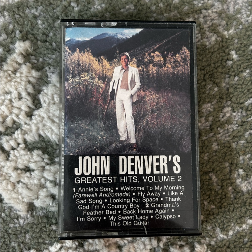 John Denver’s Greatest Hits, Volume 2 1977 RCA Corporation Cassette Tape
